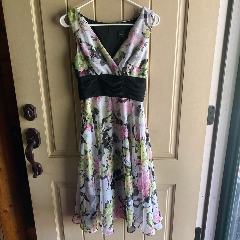 Connected Apparel Floral Dress